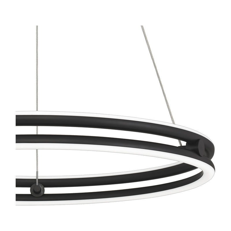 Quoizel PCGVS2824MBK Graves LED Pendant, Matte Black Alternate Image 4.jpg