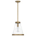 Quoizel QP5260WS Bristol One Light Mini Pendant, Weathered Brass Alternate Image.jpg