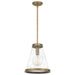 Quoizel QP5260WS Bristol One Light Mini Pendant, Weathered Brass Alternate Image 2.jpg