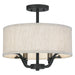 Quoizel QSF5286WT Cheyenne Four Light Semi-Flush Mount, Western Bronze Alternate Image 2.jpg