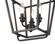 Millennium 3236-MB Three Light Pendant, Matte Black Alternate Image.jpg
