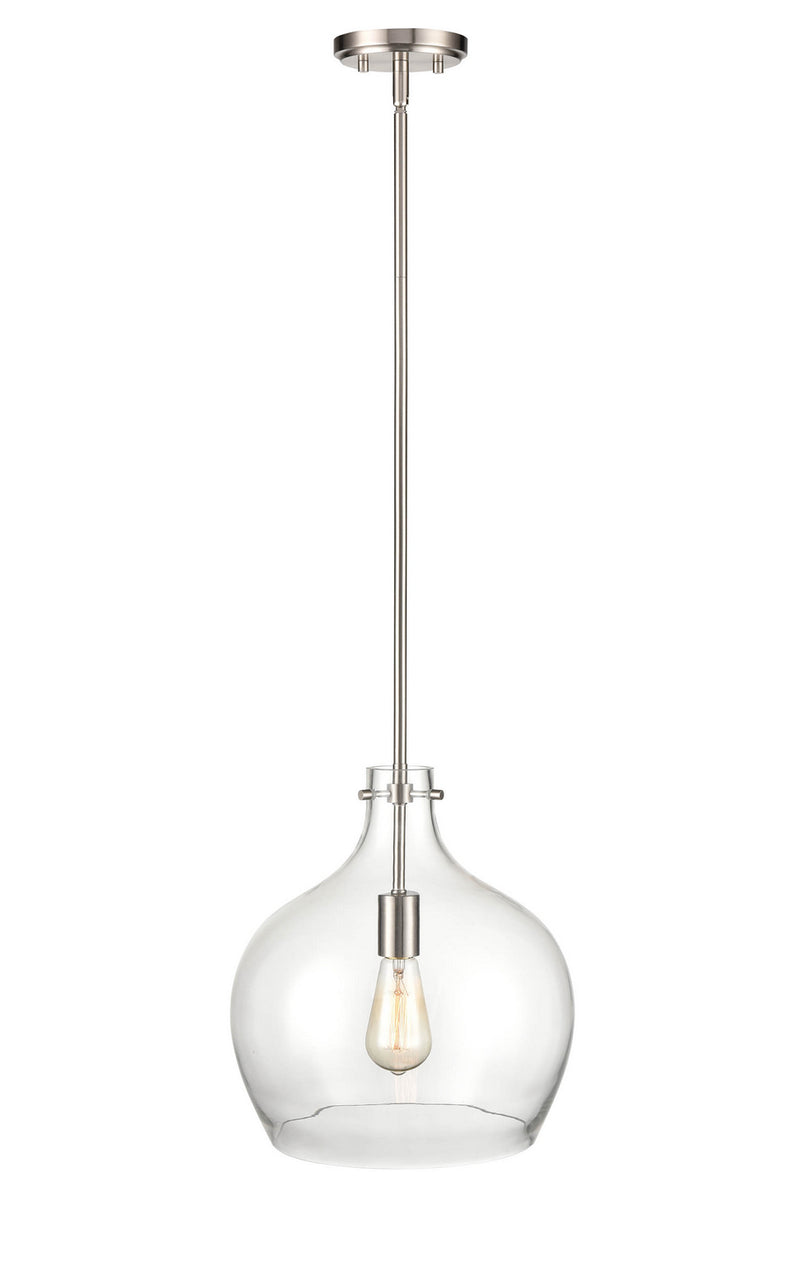 Millennium 2071-BN One Light Pendant, Brushed Nickel Alternate Image.jpg