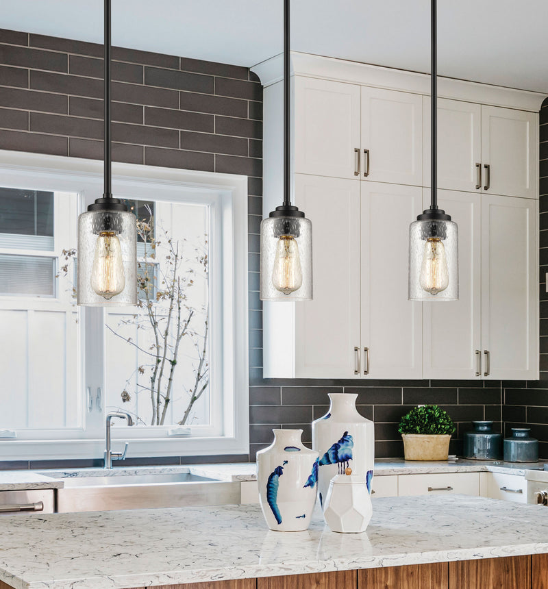 Millennium 9601-MB Moven One Light Mini Pendant, Matte Black Alternate Image 2.jpg