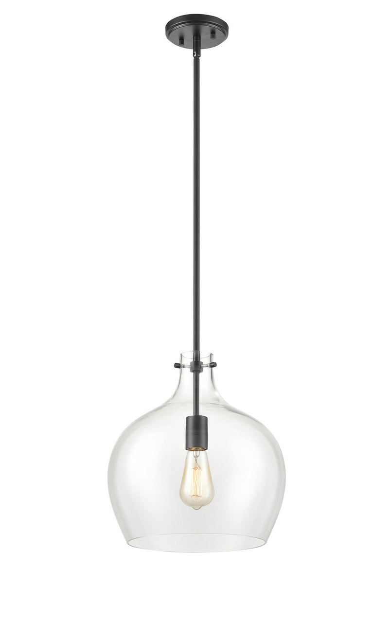 Millennium 2071-MB One Light Pendant, Matte Black Alternate Image.jpg