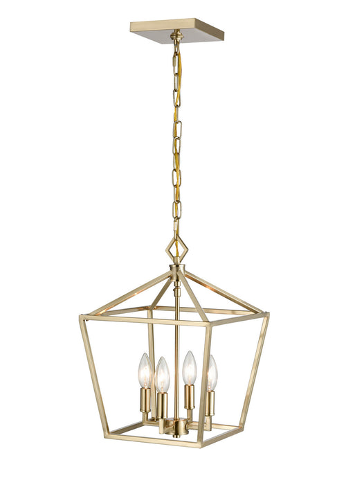 Millennium 3234-MG Four Light Pendant, Modern Gold Alternate Image.jpg