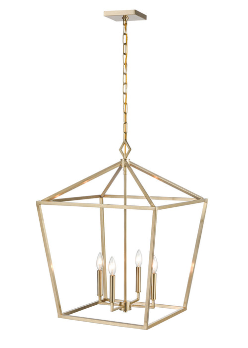 Millennium 3254-MG Four Light Pendant, Modern Gold Alternate Image.jpg