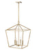 Millennium 3254-MG Four Light Pendant, Modern Gold Alternate Image.jpg