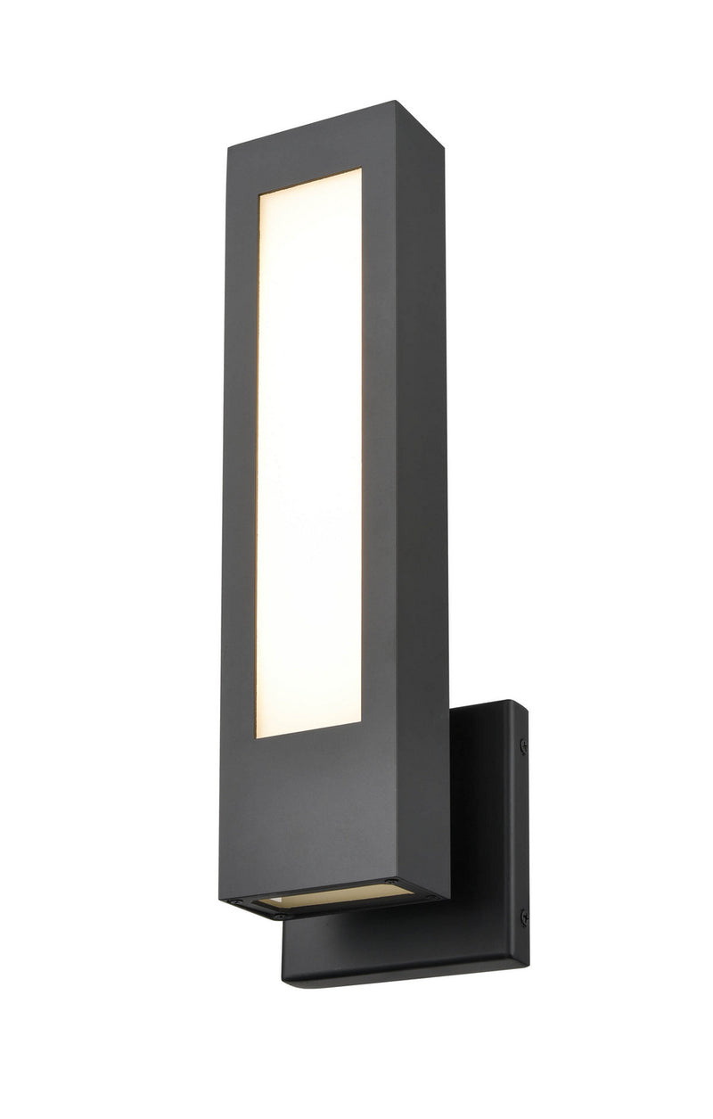 Millennium 8071-PBK Amster LED Outdoor Wall Mount, Powder coated Black Alternate Image.jpg