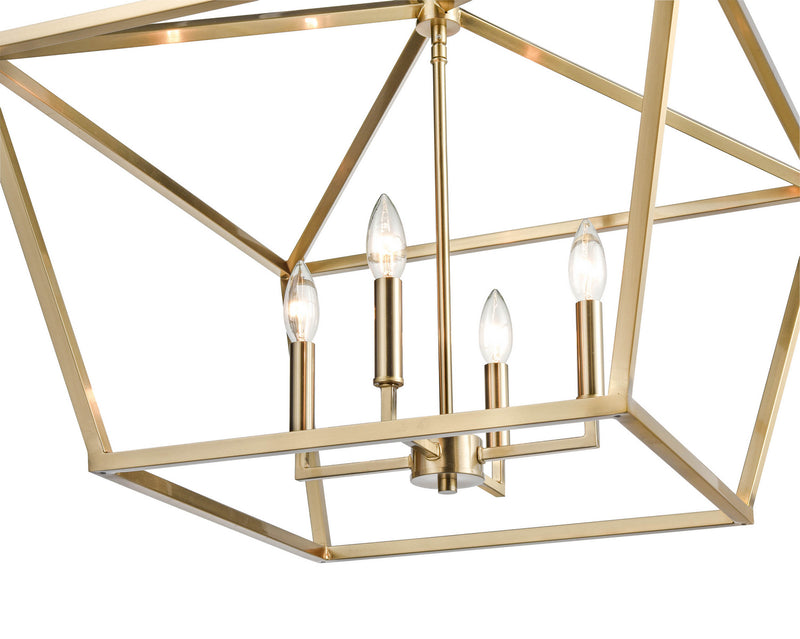 Millennium 3294-MG Four Light Pendant, Modern Gold Alternate Image 2.jpg