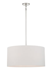 Minka-Lavery 3926-613 Palmetto Six Light Pendant, Polished Nickel Alternate Image.jpg
