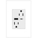 Legrand ARTRUSB156ACW4 Adorne Tamper-Resistant Ultra-Fast USB Type-A/C Outlet, White Alternate Image 1