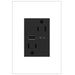 Legrand ARTRUSB156ACG4 Adorne Tamper-Resistant Ultra-Fast USB Type-A/C Outlet, Graphite Alternate Image 1