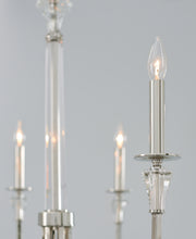 Capital Lighting 441861PN Laurent Six Light Chandelier, Polished Nickel Alternate Image 3.jpg