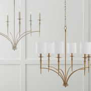 Capital Lighting 442661AD-701 Abbie Six Light Chandelier, Aged Brass Alternate Image 6.jpg