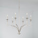 Capital Lighting 442661PN-701 Abbie Six Light Chandelier, Polished Nickel Alternate Image 2.jpg