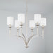 Capital Lighting 442661PN-701 Abbie Six Light Chandelier, Polished Nickel Alternate Image 3.jpg