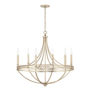 Capital Lighting 443161WG Isabella Six Light Chandelier, Winter Gold Alternate Image.jpg