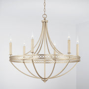 Capital Lighting 443161WG Isabella Six Light Chandelier, Winter Gold Alternate Image 2.jpg