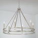 Capital Lighting 443461AS Merrick Six Light Chandelier, Antique Silver Alternate Image 2.jpg