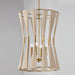 Capital Lighting 541141NP Bianca Four Light Foyer Pendant, Bleached Natural Rope and Patinaed Brass Alternate Image 2.jpg