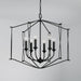 Capital Lighting 541661BI Bentley Six Light Foyer Pendant, Black Iron Alternate Image 2.jpg