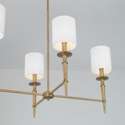 Capital Lighting 842661AD-701 Abbie Six Light Island Pendant, Aged Brass Alternate Image 4.jpg