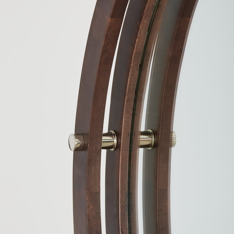 Capital Lighting 739901MM Mirror, Dark Wood and Polished Nickel Alternate Image 2.jpg