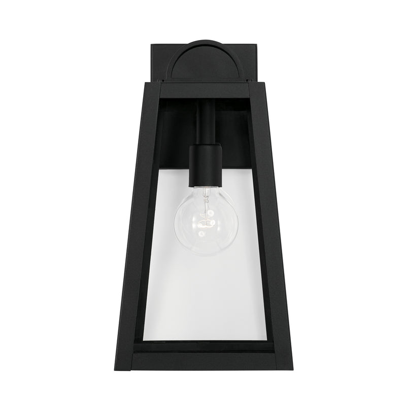 Capital Lighting 943711BK Leighton One Light Outdoor Wall Lantern, Black Alternate Image.jpg