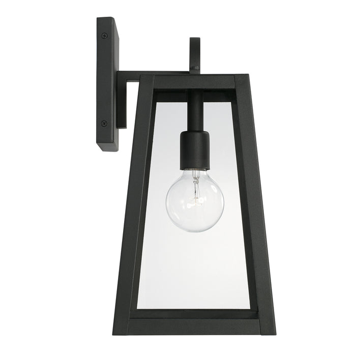 Capital Lighting 943711BK Leighton One Light Outdoor Wall Lantern, Black Alternate Image 2.jpg