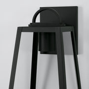 Capital Lighting 943712BK-GL Leighton One Light Outdoor Wall Lantern, Black Alternate Image 4.jpg