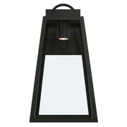 Capital Lighting 943713BK-GL Leighton One Light Outdoor Wall Lantern, Black Alternate Image.jpg