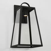 Capital Lighting 943713BK-GL Leighton One Light Outdoor Wall Lantern, Black Alternate Image 3.jpg