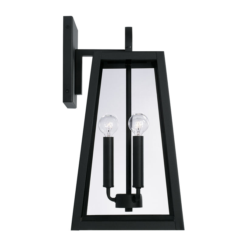 Capital Lighting 943732BK Leighton Three Light Outdoor Wall Lantern, Black Alternate Image 2.jpg