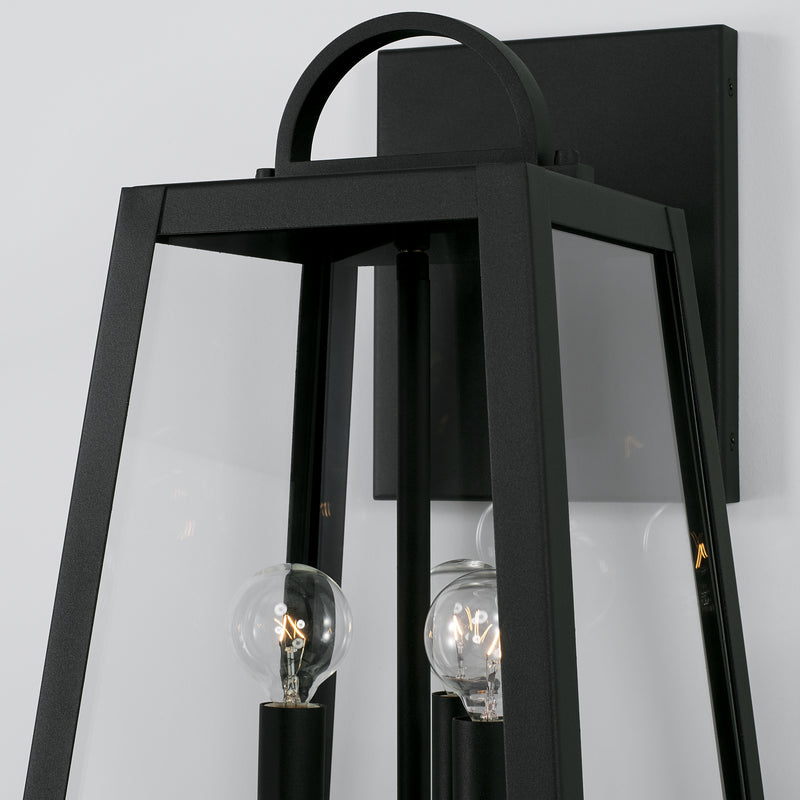 Capital Lighting 943732BK Leighton Three Light Outdoor Wall Lantern, Black Alternate Image 4.jpg