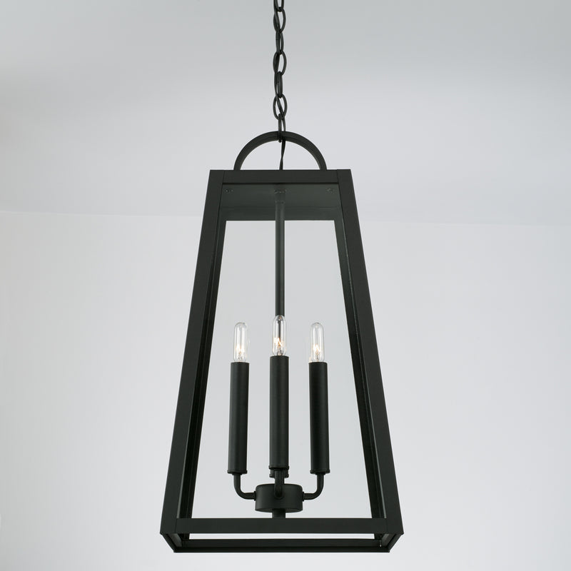 Capital Lighting 943744BK Leighton Four Light Outdoor Hanging Lantern, Black Alternate Image 2.jpg