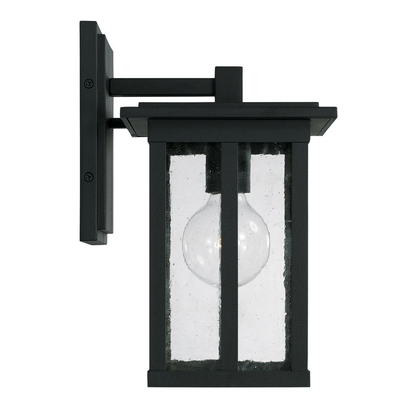 Capital Lighting 943811BK Barrett One Light Outdoor Wall Lantern, Black Alternate Image 2.jpg
