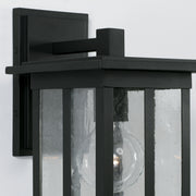 Capital Lighting 943811BK Barrett One Light Outdoor Wall Lantern, Black Alternate Image 4.jpg