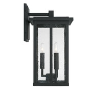 Capital Lighting 943832BK Barrett Three Light Outdoor Wall Lantern, Black Alternate Image 2.jpg