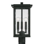 Capital Lighting 943835BK Barrett Three Light Outdoor Post Lantern, Black Alternate Image.jpg