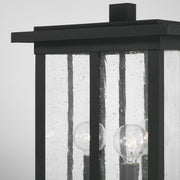 Capital Lighting 943835BK Barrett Three Light Outdoor Post Lantern, Black Alternate Image 3.jpg