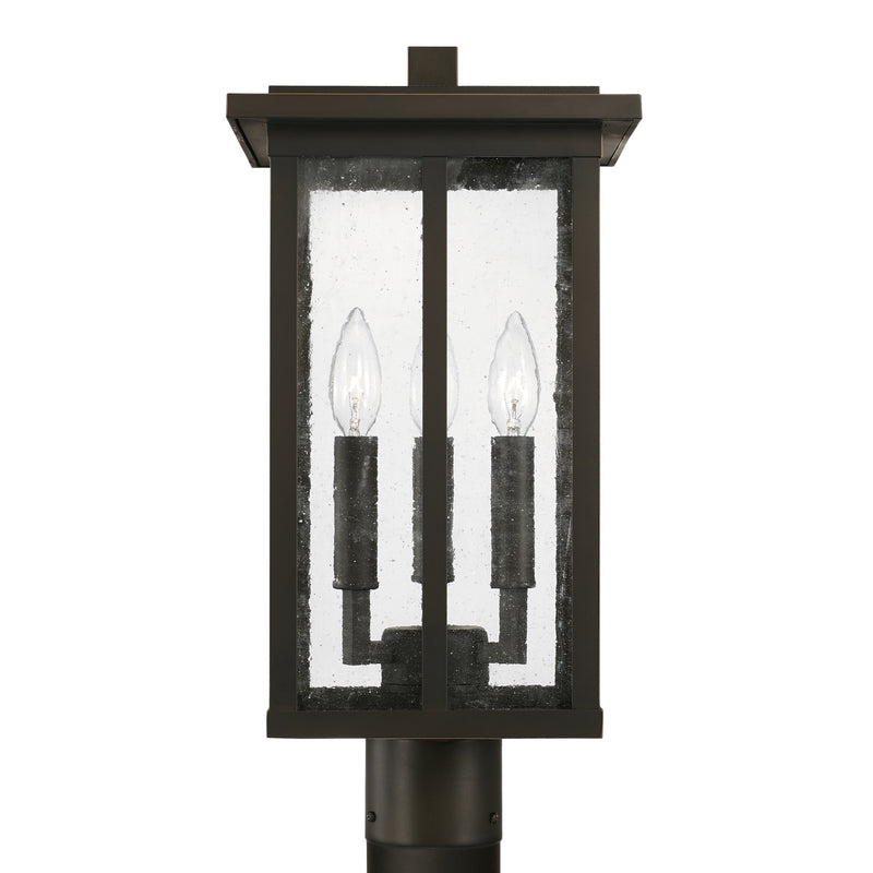 Capital Lighting 943835OZ Barrett Three Light Outdoor Post Lantern, Oiled Bronze Alternate Image.jpg