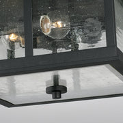 Capital Lighting 943836BK Barrett Three Light Outdoor Flush Mount, Black Alternate Image 3.jpg