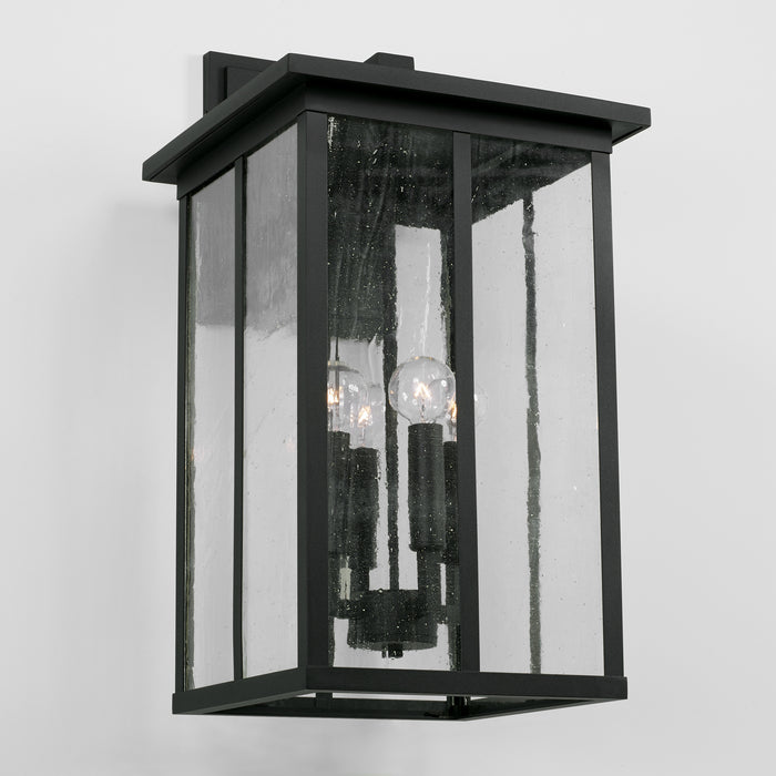 Capital Lighting 943843BK Barrett Four Light Outdoor Wall Lantern, Black Alternate Image 3.jpg