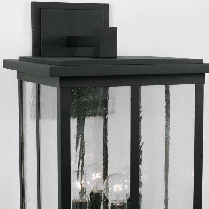 Capital Lighting 943843BK Barrett Four Light Outdoor Wall Lantern, Black Alternate Image 4.jpg