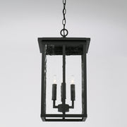 Capital Lighting 943844BK Barrett Four Light Outdoor Hanging Lantern, Black Alternate Image 2.jpg