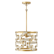 Capital Lighting 341011NL Hala One Light Pendant, Bleached Natural Jute and Patinaed Brass Alternate Image.jpg