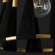 Capital Lighting 341111KP Bianca One Light Pendant, Black Rope and Patinaed Brass Alternate Image 4.jpg