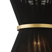 Capital Lighting 341211KP Cecilia One Light Pendant, Black Rope and Patinaed Brass Alternate Image 4.jpg