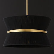 Capital Lighting 341281KP Cecilia Eight Light Pendant, Black Rope and Patinaed Brass Alternate Image 2.jpg