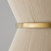 Capital Lighting 341281NP Cecilia Eight Light Pendant, Bleached Natural Rope and Patinaed Brass Alternate Image 2.jpg